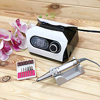 Фрезер для манікюру Bucos Nail Drill ZS-717 PRO WHITE 65 Ватів, 35 000 об