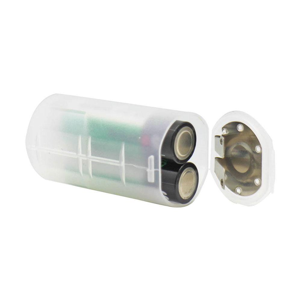 Перехідник Soshine SBC-010 для батарейок/акумуляторів 2хАА (R6) на 1xD (R20)