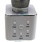 Бездротовий мікрофон для вараоке Q7 StreetGo (Bluetooth+USB) GREY, фото 3