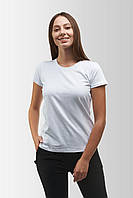 Футболка женская классическая Vsetex Белая S