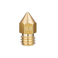 Сопло MK7/MK8 0.8 мм для 3D принтера