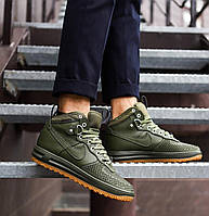Чоловічі кросівки Дак Бутс високі Pobedov (зелені)