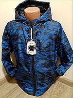 Демісезонні куртки для хлопчиків на синтепоні S&D. 134-164