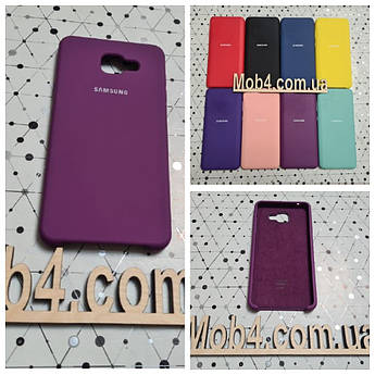 Брендовый чехол накладка Silicone Cover для Samsung Galaxy (Самсунг) A710