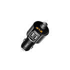 АЗП/FM Модулятор (трансмітер) HOCO E19 2 USB/2,4A Gray, фото 3