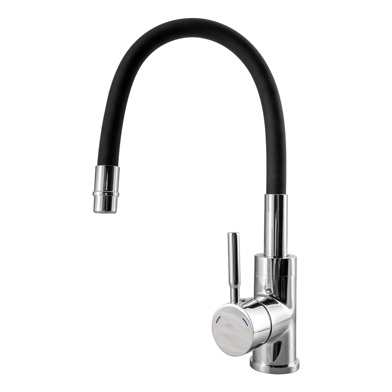 Кухонний змішувач Kernau KWT 29 ELASTIC BLACK чорний гнучкий