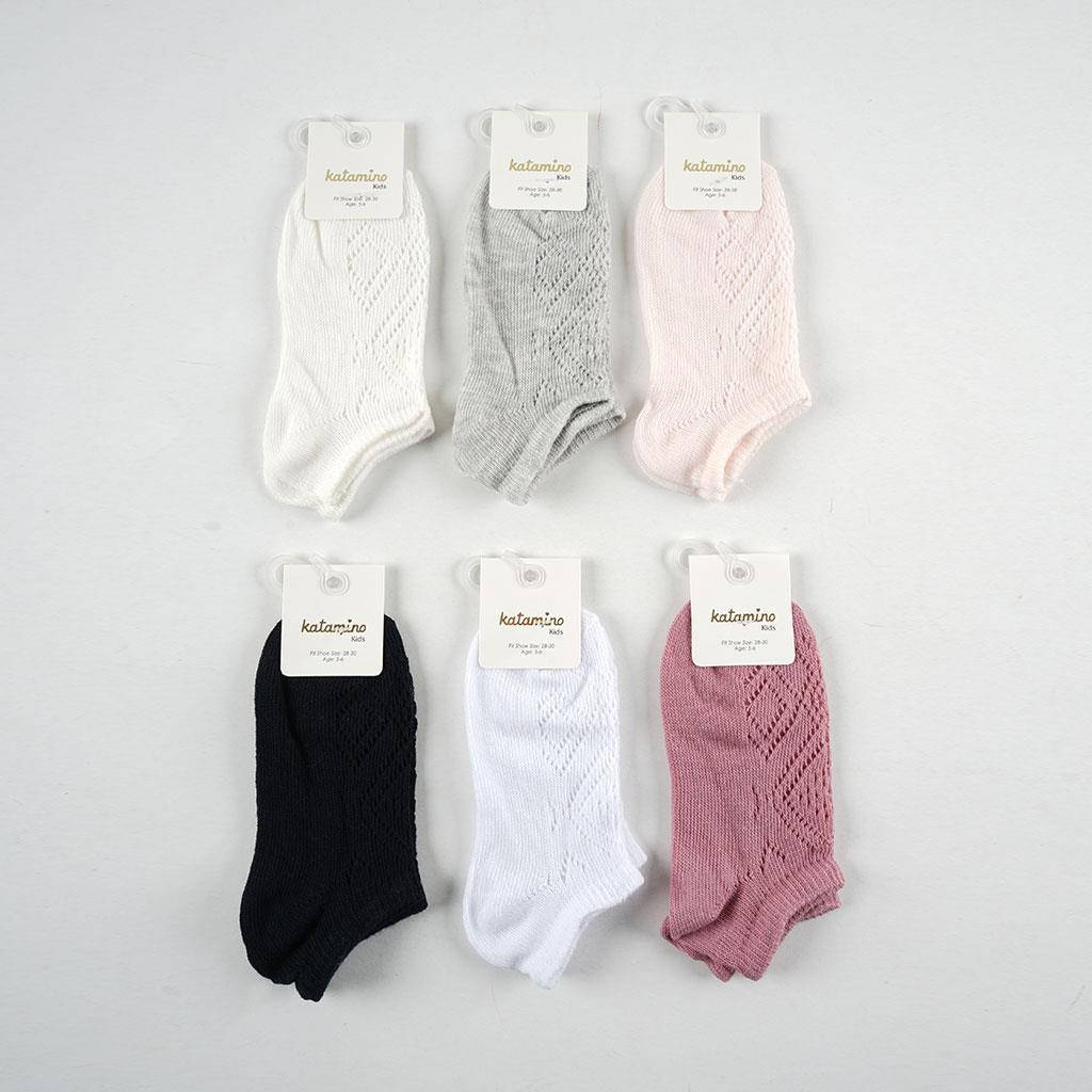 

Носки для девочки летние, ажурные, Katamino (размер 11-12лет.)