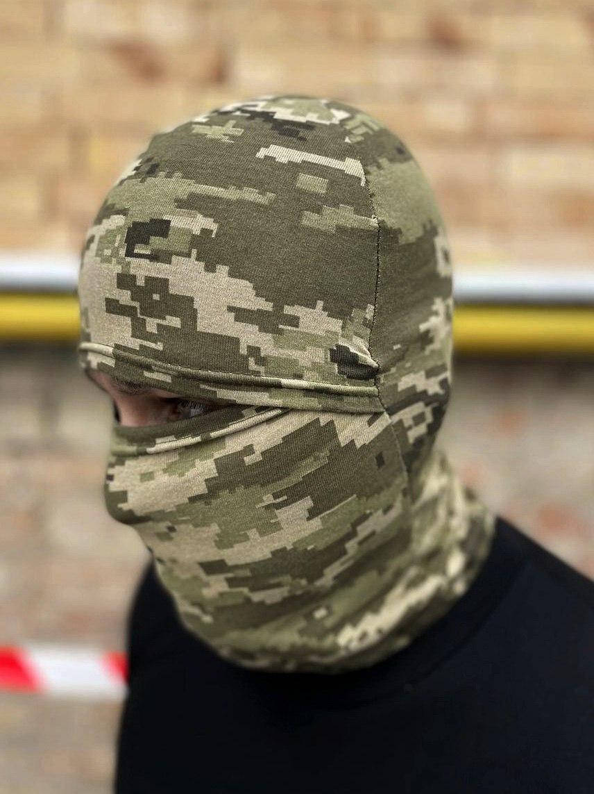 

Балаклава тактичесая камуфляж пиксель