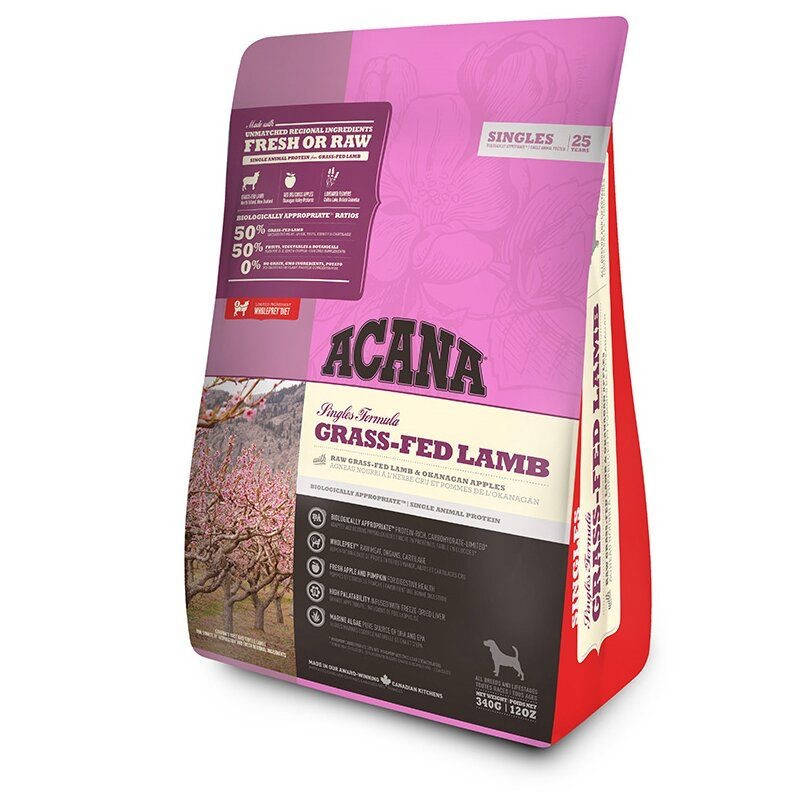 

ACANA GRASS-FED LAMB корм сухой для собак 340G