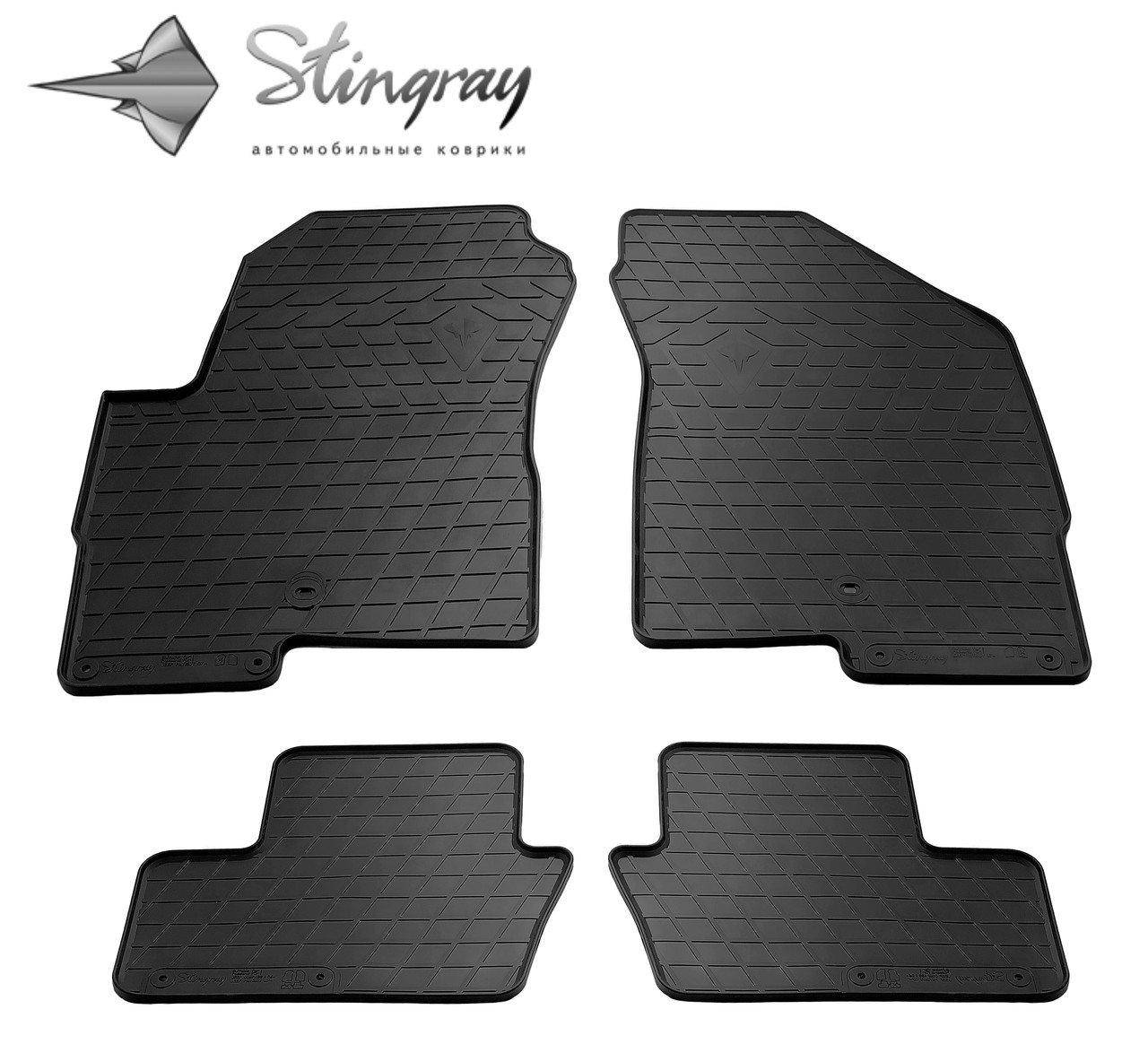 

Резиновые коврики Джип Патриот 2007-2016 Jeep Patriot 2007-2016 Stingray, Черный