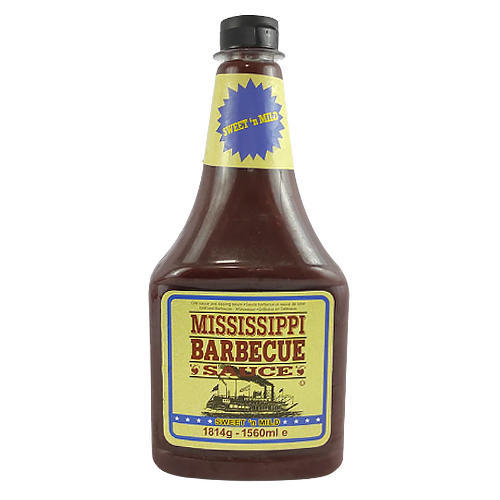 

Соус Барбекю Місісіпі BBQ Mississipi Sweet'n Mild 1814g 9шт/ящ (Код : 00-00004113)