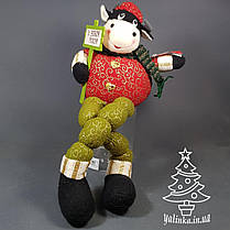 Керамічний сувенір Собачка Йорк з сумочкою 1746, фото 3