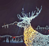 3D Фігура Олень 3.5 м з LED Гірляндами На Замовлення, фото 5