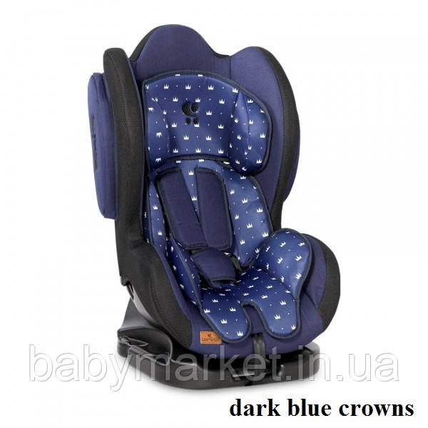 Автокресло Lorelli SIGMA + SPS (0-25кг) (dark blue crowns)