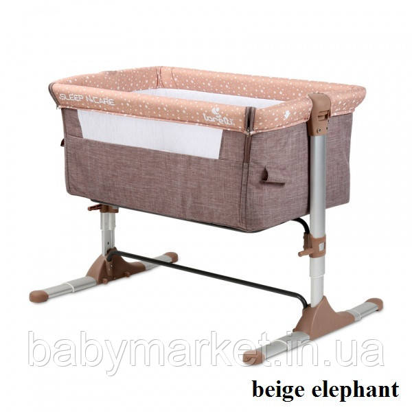 Кроватка Lorelli SLEEP'N'CARE (beige elephant)