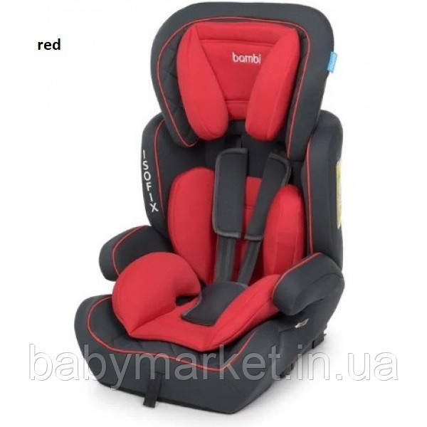 Автокрісло Bambi (9-36 кг) M 4250 ISOFIX (red)