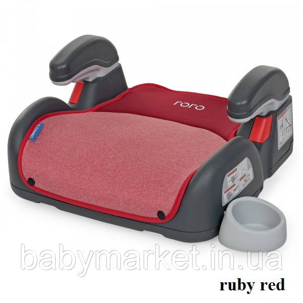 Автокрісло El Camino (22-36кг) ME 1144 RORO ISOFIX (ruby red)