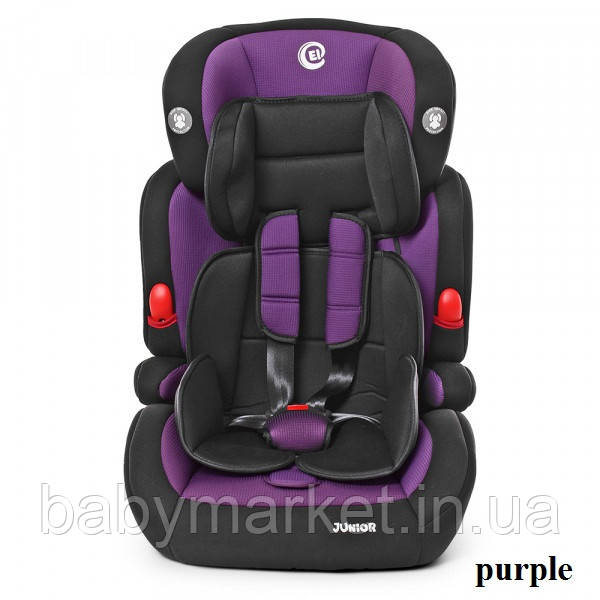 Автокрісло El Camino (9-36кг) ME 1008 JUNIOR (purple)
