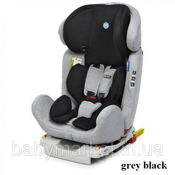 Автокрісло El Camino (9-36кг) ME 1041 BRAVO ISOFIX (grey black)
