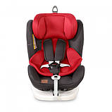 Автокрісло Lorelli LUSSO SPS ISOFIX (0-36 кг) (black/red), фото 3