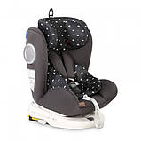 Автокрісло Lorelli LUSSO SPS ISOFIX (0-36кг) (black crowns), фото 3