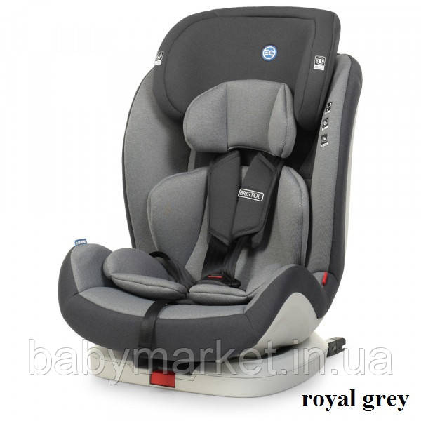 Автокрісло El Camino (9-36кг) ME 1080 BRISTOL (royal grey)