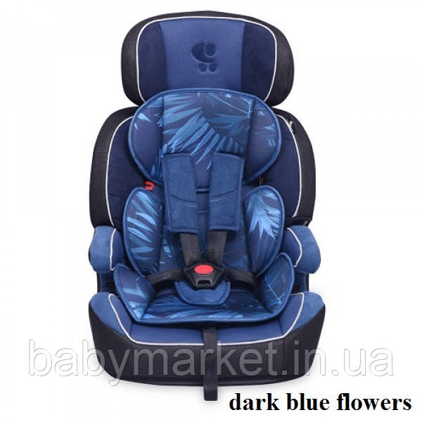 Автокрісло Lorelli NAVIGATOR (9-36кг) (dark blue flowers)