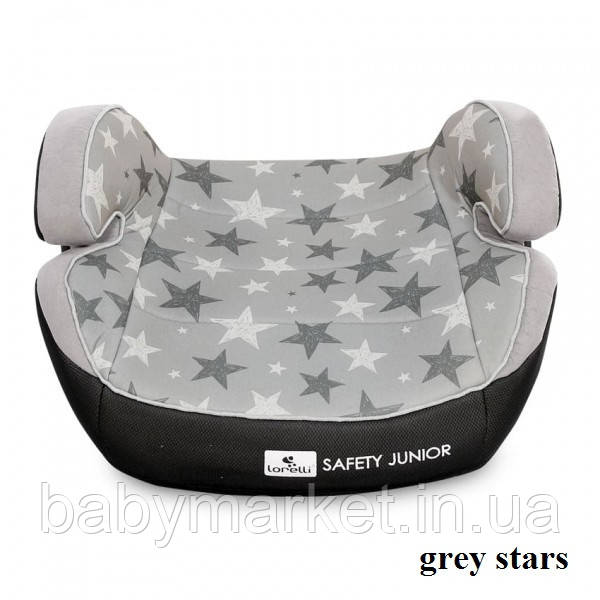 Автокрісло Lorelli SAFETY JUNIOR Fix (15-36 кг) (grey stars)