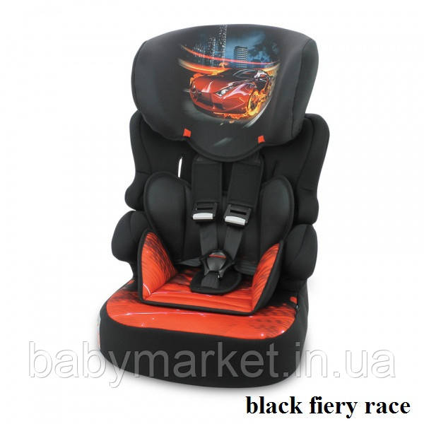 Автокрісло Lorelli X-DRIVE+ (9-36 кг) (black fiery race)