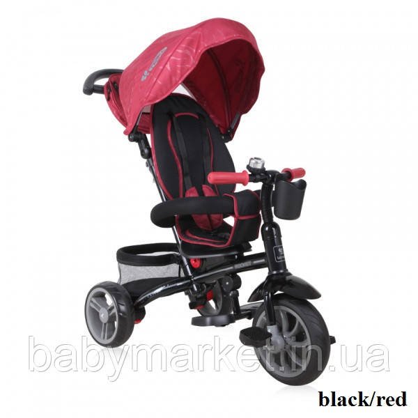 Велосипед 3х кільк. Lorelli ROCKET (black/red)