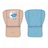 Коляска Lorelli FOXY ЧeХОЛ (blue/beige moon bear), фото 3
