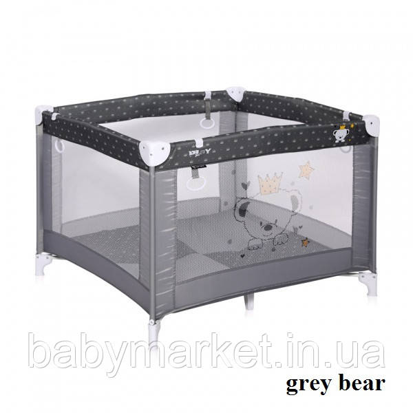 Манеж Lorelli PLAY (grey bear)