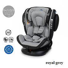 Автокрісло El Camino (0-36кг) ME 1045 EVOLUTION 360 ISOFIX (royal grey)