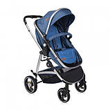 Коляска-трансформер Lorelli SOLA SET (dark blue), фото 5