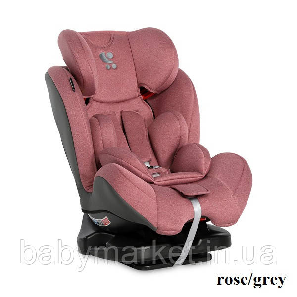 Автокресло Lorelli MERCURY (0-36кг) (rose/grey)