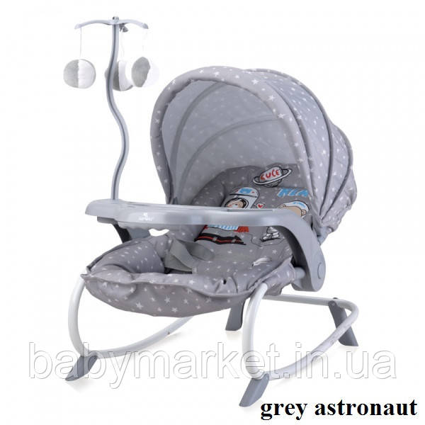 Шезлонг Lorelli DREAM TIME (grey astronaut)