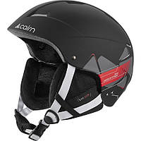 Стильный горнолыжный шлем Cairn Andromed mat black-racing 57-58 (черный)