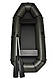 Бюджетна гребний човен надувний Grif boat GL 270, двомісні човни, човен пвх 270, 2 місцева надувний човен, фото 2