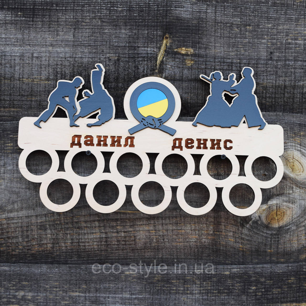 Медальниця для вуха. Холдер для медалей боротьба, фото 1