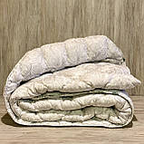 Ковдра полуторна на холофайбері "ODA" 155*210 см Тепла ковдра, наповнювач холофайбер. Стьобана ковдра ОДА, фото 2