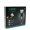 Акумуляторна машинка-тремер для стрижки волосся VGR V-022 5 Вт (Black), фото 2