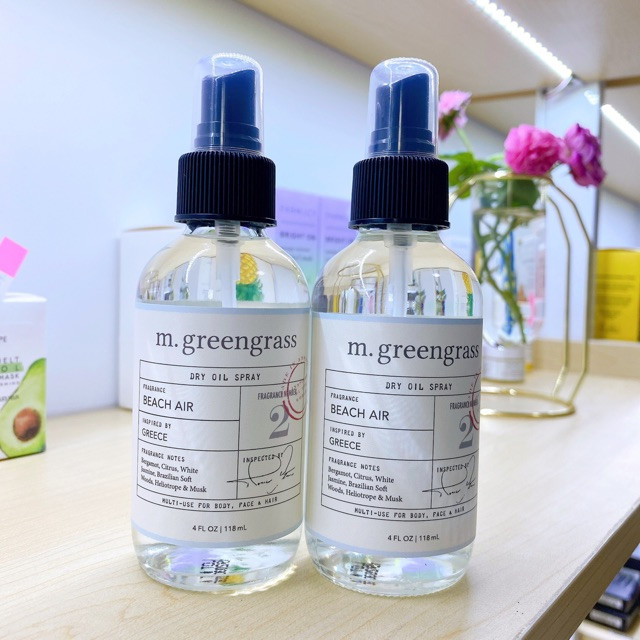 Сухое маслоспрей для тела, лица и волос m. greengrass Beach Air Dry