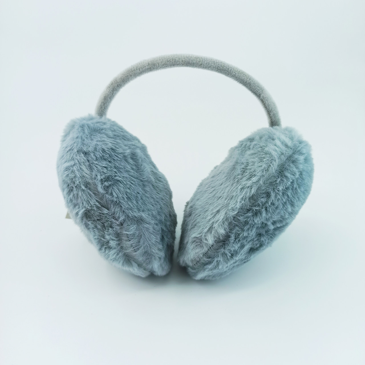 Навушники Pads (душки) накладки хутряні сірі (03698)