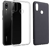 Набор Чехлов Black Clear Huawei P Smart Plus