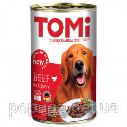 Консерви для собак TOMI ГОВ'ЯДИНА, 1,2 кг