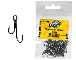Гачок подвійний живцевий GOSS No 1 (50 шт.)