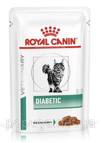 Royal Canin DIABETIC лікувальні консерви для кішок із цукровим діабетом, 85 г