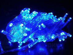 Гірлянда Діод 100LED RD-9031 Дріт — білий, Колір ламп — Синій 183760
