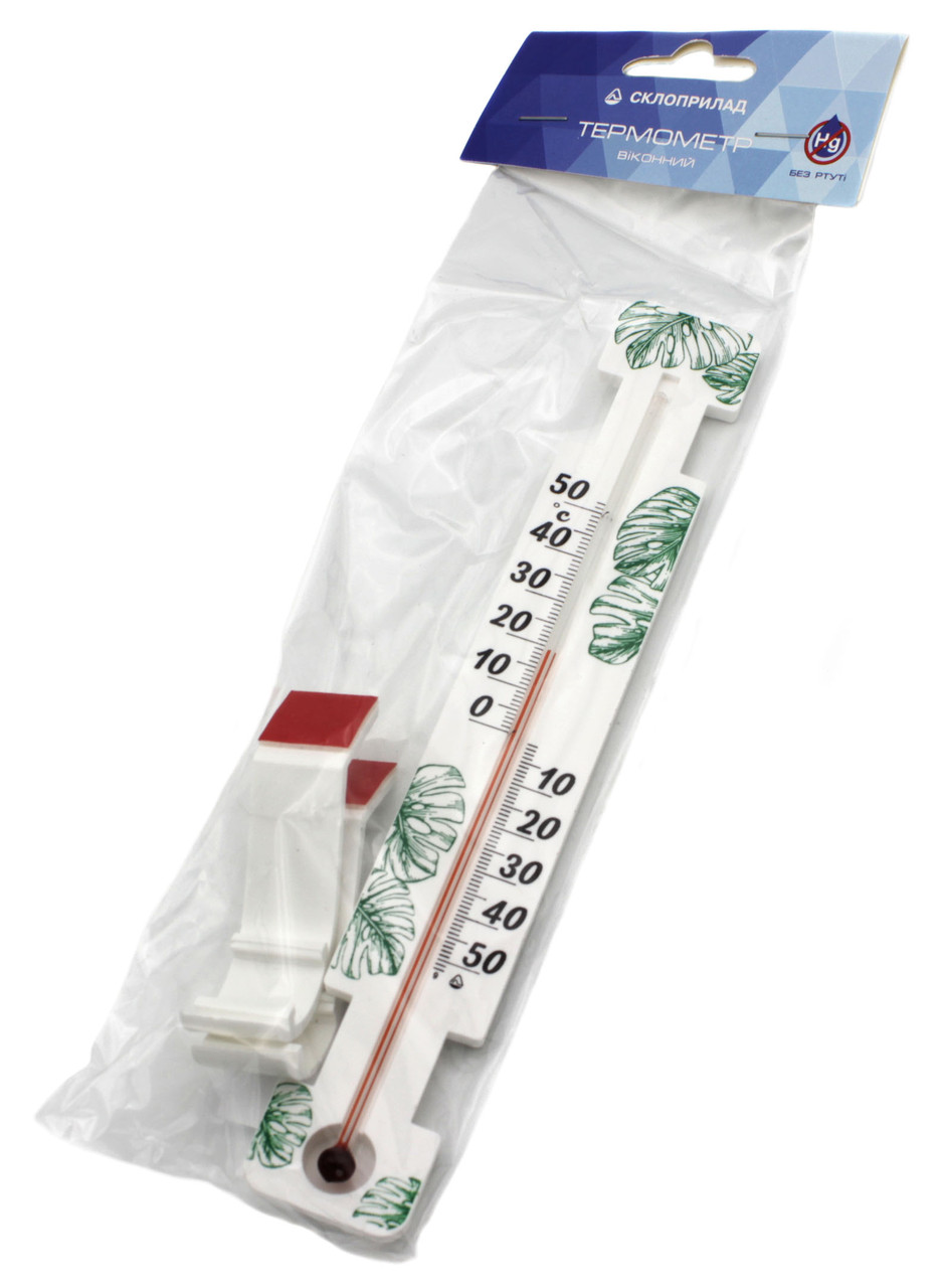 Термометр віконний Стеклоприбор ТБ-3-М1 исп. 10, Боковий пакет, фото 1