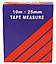 Рулетка вимірювальна Jobi довжина: 10 метрів, фото 2